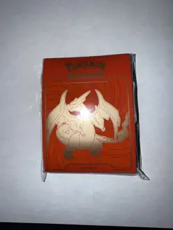 2016 XY Evolutions Mega Charizard 65 Count Card Sleeves ETB Pokemon Sealed - Image 1