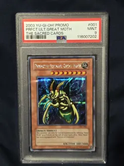 Perfectly Ultimate Great Moth (The Sacred Cards) TSC-001 PSA 9 - Image 1