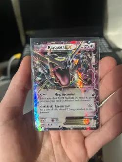 Pokemon TCG Rayquaza EX XY69 XY Promo Holo Promo English 2015 - Image 1