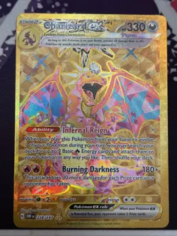 Pokemon Card - Charizard ex Obsidian Flames 228/197 Secret Rare - Image 1