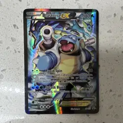 Blastoise EX XY122 XY NEAR MINT Promos Full Art Holo Pokemon TCG ENG 2016 - Image 1