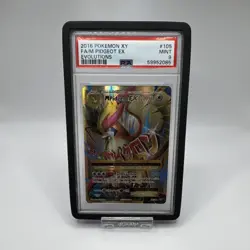 2016 Pokemon XY Evolutions M Pidgeot EX Full Art #105 PSA 9 - Image 1