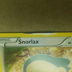 Pokemon CARD TCG Fates Collide Snorlax 77/124 RARE MP/HP - Image 2