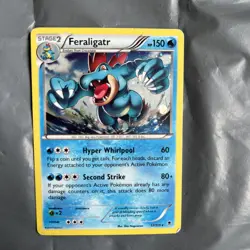 Feraligatr 17/119 Phantom Forces Holo Rare Pokemon Card NM - Image 1