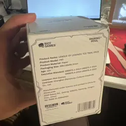 League of Legends Card Game English Arcane Exclusive Trail Deck Set 4 Characters - Image 1