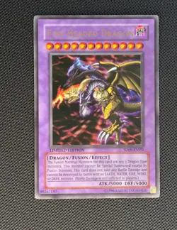 Yu-Gi-Oh! Five-Headed Dragon SD09-ENSS1 Ultra Rare Limited Edition LP - Image 1