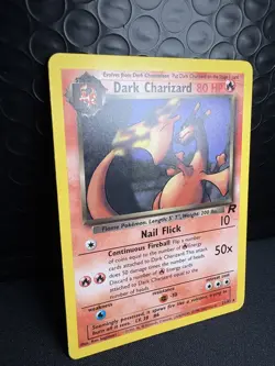 Dark Charizard 21/82 NM Team Rocket 2000 Pokemon Card Non-Holo Rare - Image 2