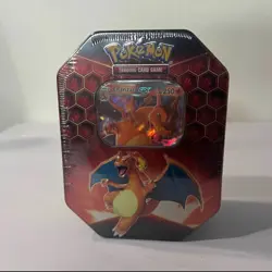 Pokemon TCG: Hidden Fates Tin (45 Cards) CHARIZARD 820650804816 - Image 1