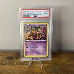 2016 Pokemon XY Giratina Holo Black Star Promo #XY184 PSA 8 NM-MT - Image 1