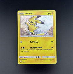 Pokemon Card TCG Pikachu SM98 Sun & Moon Black Star Promo Cosmos Holo 2017 MP - Image 1