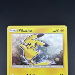 Pokemon Card TCG Pikachu SM98 Sun & Moon Black Star Promo Cosmos Holo 2017 MP - Image 2