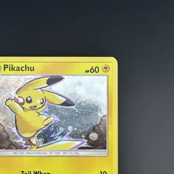 Pokemon Card TCG Pikachu SM98 Sun & Moon Black Star Promo Cosmos Holo 2017 MP - Image 5