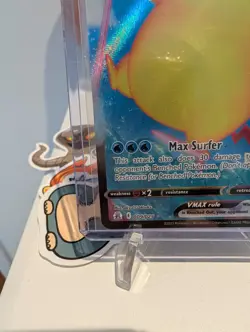 Pokemon TCG Surfing Pikachu VMAX Holo Card 009/025 Celebrations - Image 4