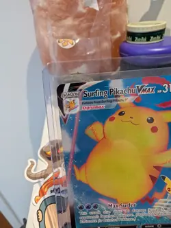 Pokemon TCG Surfing Pikachu VMAX Holo Card 009/025 Celebrations - Image 5