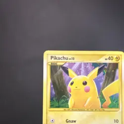 Pikachu 112/111 Rising Rivals Holo 40 HP English Pokemon TCG 2009 Secret Rare - Image 4