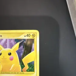 Pikachu 112/111 Rising Rivals Holo 40 HP English Pokemon TCG 2009 Secret Rare - Image 5