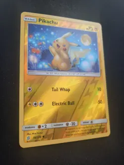 Pikachu - 56/236 - Reverse Holo - Sun & Moon: Unified Minds *NM* TCG POKEMON - Image 3