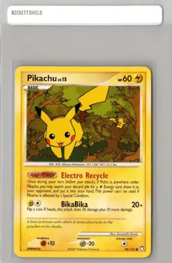 Pikachu 94/123 Common Non Holo Pokemon TCG Mysterious Treasures LP - Image 1