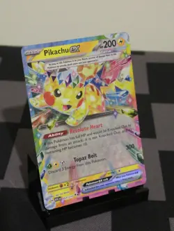 Pokemon TCG Pikachu ex 057/217 Me: Ascended Heroes Holo Mint/NM - Image 2