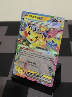 Pokemon TCG Pikachu ex 057/217 Me: Ascended Heroes Holo Mint/NM - Image 3