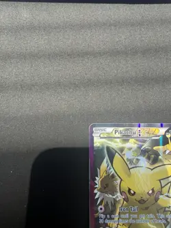 Pokemon TCG Pikachu Ex XY124 XY Promo Holo EX Basic 130 HP English - Image 3