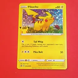 Pokemon TCG Pikachu SWSH039 Sword & Shield Promo Holo English 2020 60 HP - Image 2