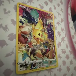 Pokemon Pikachu TCG Full Art Secret Rare Holo Card Crown Zenith 160/159 - Image 2