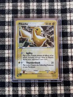 Pikachu 012 Black Star Promo E-Reader Holo Pokemon TCG HP - Image 1