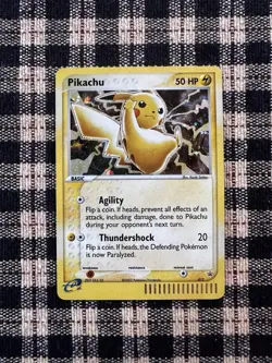 Pikachu 012 Black Star Promo E-Reader Holo Pokemon TCG HP - Image 2