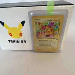 Pokemon TCG Birthday Pikachu Wotc Promo #25 Promo Holo English 1999 - Image 1