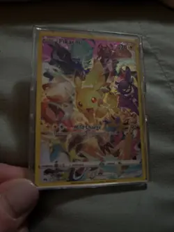 Pikachu Full Art Secret Rare Holo SWSH Crown Zenith 160/159 Pokemon TCG - Image 1