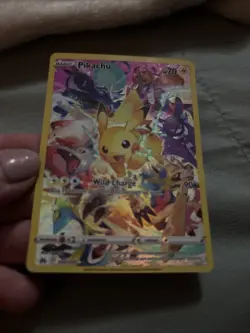 Pikachu Full Art Secret Rare Holo SWSH Crown Zenith 160/159 Pokemon TCG - Image 3