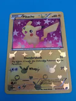 NM Pokemon Pikachu TCG RC7/RC25 Legendary Treasures Holo Card RC7 - Image 1