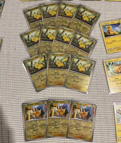 Pokemon TCG - Pikachu Raichu Pichu Reverse Holo & Non Holo Lot Of 33 - Image 5
