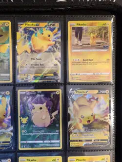 Lot Of 12 Pikachu Pokemon Cards NM - Image 3