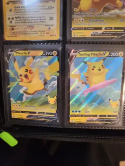 Lot Of 12 Pikachu Pokemon Cards NM - Image 4