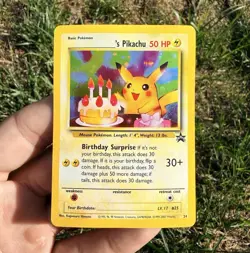 Pokemon TCG _____'s Pikachu 24/53 WOTC Promo Holo 50 HP English - Image 1