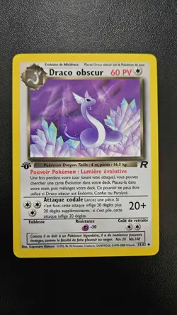 Pokemon Card - Dark Dragonair Draco obscur Team Rocket French 33/82 1st Edition - Image 1
