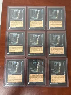 Lot Of 9 Tortured Existence Stronghold Magic The Gathering MTG Cards - Image 1