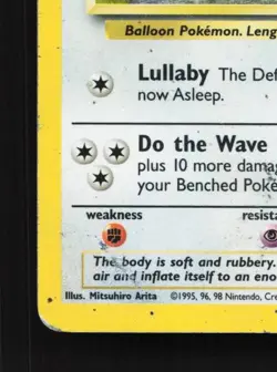 Wigglytuff 16/64 HP Jungle English Pokemon Card TCG - Image 2