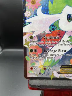 Shaymin EX (Full Art) RC21/RC25 - Pokemon Legendary Treasures- MP - Image 5