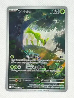 Pokemon TCG Virizion 095/086 SV: White Flare Full Art Holo English 2025 - Image 1