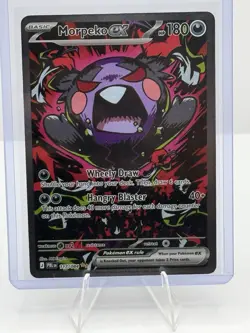 Morpeko ex 117/084 Pitch Black Full Art Special IR Holo Pokemon TCG: NEAR MINT - Image 1