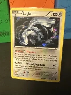 Pokemon TCG Lugia Fates Collide 78/124 Exclusive Cracked Ice Holo - Image 1