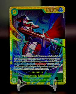 OP14-119 Dracule Mihawk SEC One Piece OP14 The Azure Sea's Seven Foil ENG NM - Image 1