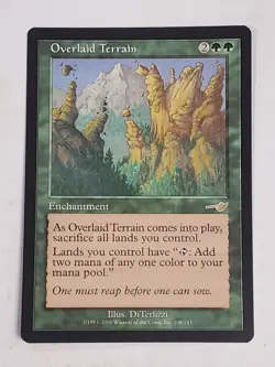 MTG Overlaid Terrain (Nemesis/Green/R) - BGM - Image 1