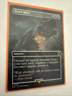 Don't Move (Borderless) Universes Beyond: Jurassic World Collection Regular - Image 2