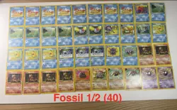 Lot of 358 WOTC Era Pokemon TCG Bulk Cards LP/NM Base Set, Fossil, Jungle, etc - Image 1