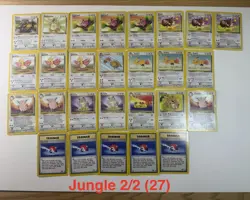 Lot of 358 WOTC Era Pokemon TCG Bulk Cards LP/NM Base Set, Fossil, Jungle, etc - Image 4