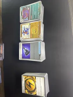 Pokemon TCG Majority Pitch Black Mixed Bulk Lot 390 Cards Holo & Reverse Holo NM - Image 1